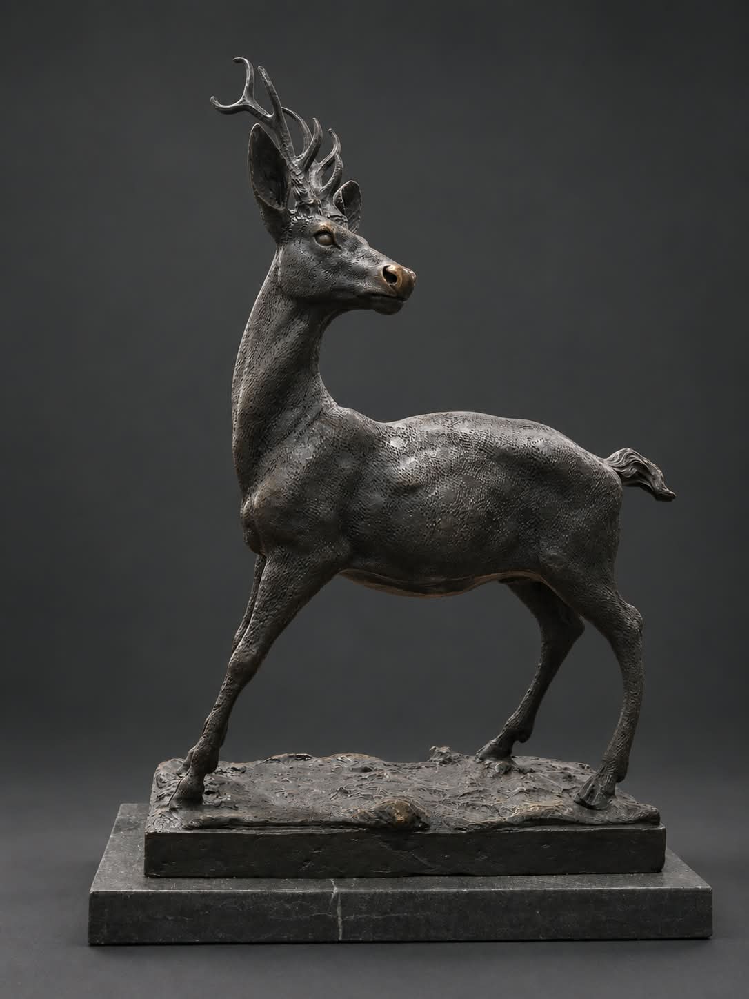 Bronze sculpture of a Deer